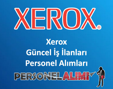 Xerox Personel Alımı ve İş İlanları