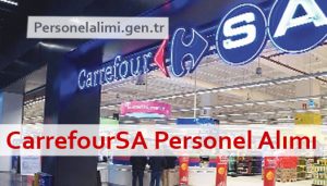 CarrefourSA Personel Alımı