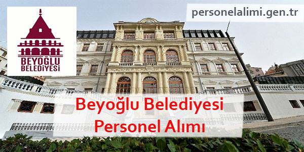 Beyoğlu Belediyesi Personel Alımı