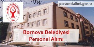 Bornova Belediyesi Personel Alımı