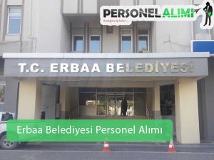 Erbaa Belediyesi Personel Alımı