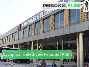 Kayapınar Belediyesi Personel Alımı