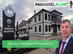 Osmancık Belediyesi Personel Alımı