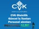 CVK Otelcilik Personel Alımı ve İş İlanları