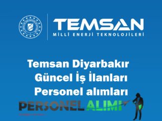 TEMSAN Diyarbakır Personel Alımı ve İş İlanları